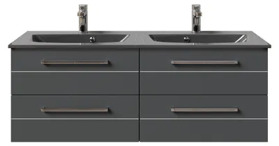 Produktbild von PELIPAL Serie 6025 SET-045-059 Waschtisch mit Unterschrank bestehend aus: Waschtisch, Waschtischunterschrank  / 132cm