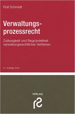 Produktbild von Verwaltungsprozessrecht