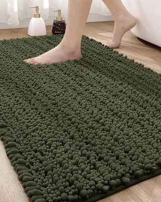 Produktbild von Antirutsch-Badmatte - Absorbierend - Weich - Maschinenwaschbar - 24 x 43 cm