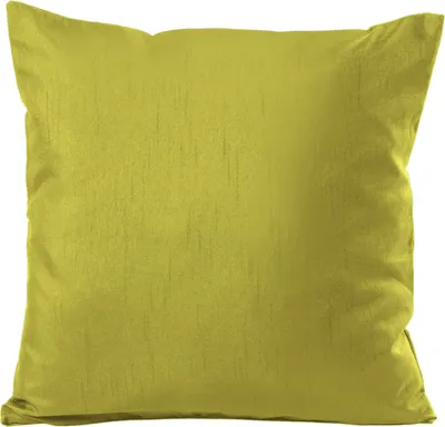 Produktbild von Kissenhülle Wildseide Optik uni 60x60 cm grün hell
