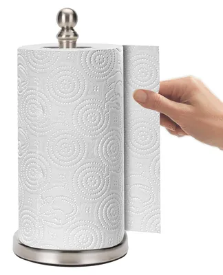 Image de Porte-serviettes en papier, support stable pour serviettes en papier, rouleau de serviettes en papier