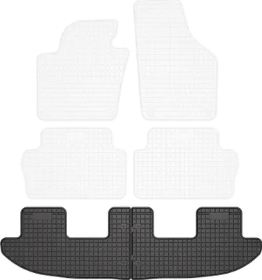 Produktbild von FROGUM Gummimatten Autofussmatten für Volkswagen Sharan II ab 2010