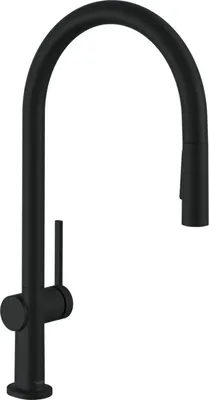 Zdjęcie produktu dla Hansgrohe bateria zlewozmywakowa 210 Talis M54 wyciągana wylewka 2jet czarny matowy, 72800670