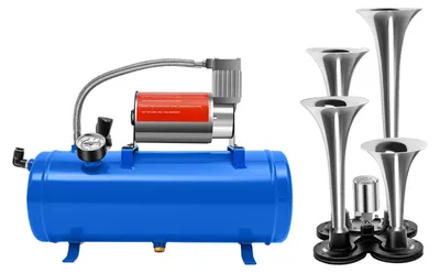 Produktbild von Luftkompressor, 150 PSI Maximaldruck, 6L Tankinhalt, Blau