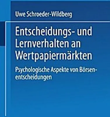 Produktbild von Entscheidungs- und Lernverhalten an Wertpapiermärkten
