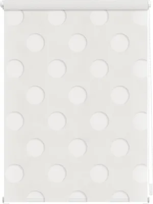 Produktbild von Lichtblick Duo Rollo Kreis Klemmfix, ohne Bohren Weiß, 150 cm, 80 cm x 150 cm (B x L)