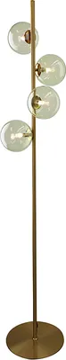 Produktbild von Olucia - REMO - Stehlampe - Grün / Messing