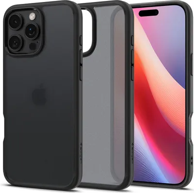 Produktbild von Spigen Ultra Hybrid, Cover, Apple, iPhone 16 Pro Max, 17,5 cm (6.9"), Transparent