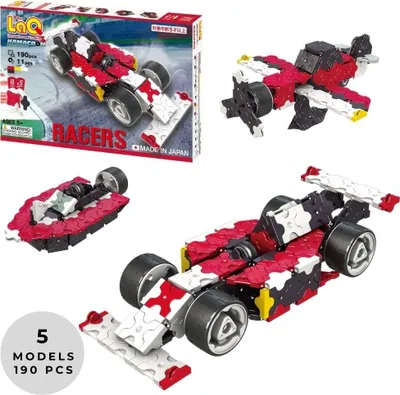 Image de LaQ Hamacron constructeur 5-en-1 voiture de course - 190 pièces