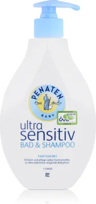 Immagine prodotto di Penaten Sensitive Bagno e Shampoo 400ml