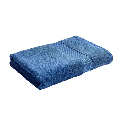 Produktbild von Christy SUPREME Badetücher, Luxusqualität, 650g/m², 90 x 165 cm, 2er Set, Farbe: deep sea