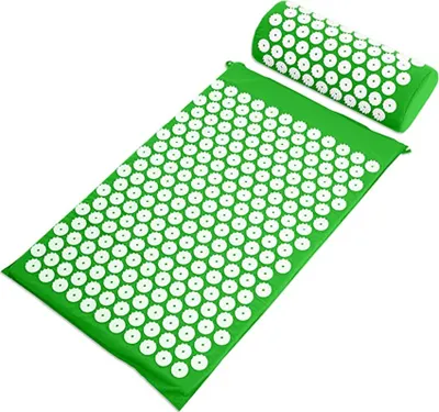 Obrázek produktu pro Akupresurní polštář pro úlevu od bolesti hlavy a krku Akupresurní sada Akupresurní podložka pro uklidňující relaxaci - zelená