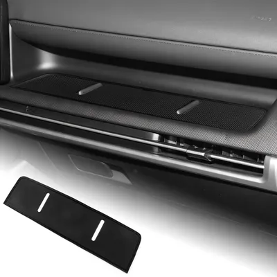 Image de Tapis antidérapant pour le compartiment de rangement du siège passager, tapis en silicone pour Hyundai Tucson 2025 (noir)