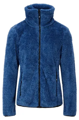 Zdjęcie produktu dla NORDBERG – evy fleece – damska bluza polarowa z zamkiem – niebieska