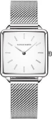 Produktbild von Hannah Martin Damenuhr Silber – Stilvoll & Elegant KP14348