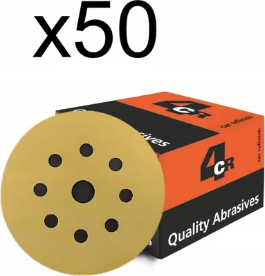 Obrázok produktu pre 4CR 3050 Kotúč na suchý zips 125 mm P240 x50
