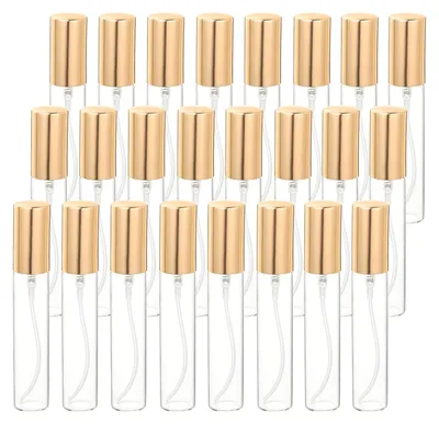 Produktbild von Set mit 25 Sprühflaschen aus Glas, jeweils 10 ml
