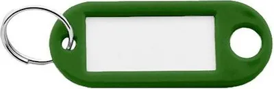 Image de Porte-clés étiquette CombiCraft vert foncé 55 x 22 mm – 100 pièces