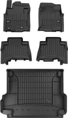 Image de OMAC Tapis & bacs de coffre pour Toyota Land Cruiser J150 2009-2021 Caoutchouc
