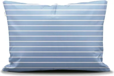 Produktbild von Marc O' Polo Baumwolltwill-Kissenbezug einzeln Thyra Farbe Denim blue Größe 40x80