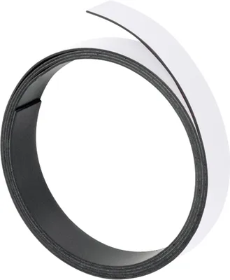 Image de Franken M80309 Magnetband - 100 cm x 15 mm, weiß