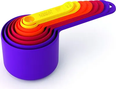 Immagine prodotto di Joseph Joseph Nest Measure Set di misurini con 8 misure Multicolore