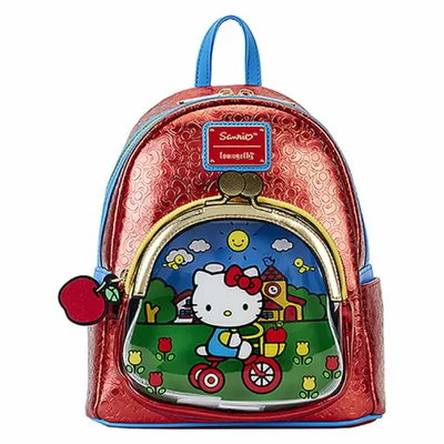 Image de Loungefly - Plecak Hello Kitty 50-lecie 26cm -Stylowy plecak do szkoły i codziennego użytku
