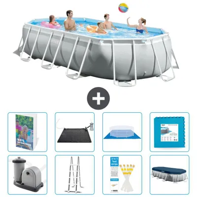 Produktbild von Prism Frame Pool Oval - 503x274x122 cm - 9-teilig S621