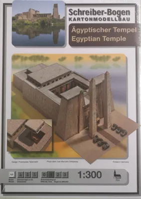 Produktbild von Schreiber-Bogen Kartonmodellbau Ägyptischer Tempel