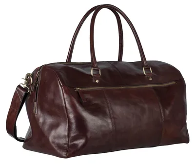Produktbild von LEONHARD HEYDEN Leder Cambridge Reisetasche 5272 Rotbraun dunkelbraun