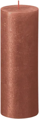 Produktbild von Bolsius Rustik Kerze Bernstein