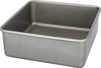 Produktbild von 4 Bakers Best Backform für Kuchen, quadratisch 22 x 22 cm – Birkmann