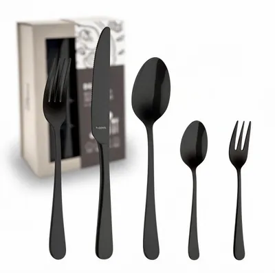 Produktbild von AMEFA DELIA Besteckset 30-teilig PVD schwarz