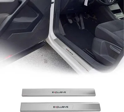 Zdjęcie produktu dla Listwy progowe Exclusive do VW Tiguan 2007-2011 stal nierdzewna 2x
