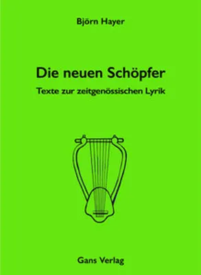Obrázek produktu pro Die neuen Schöpfer