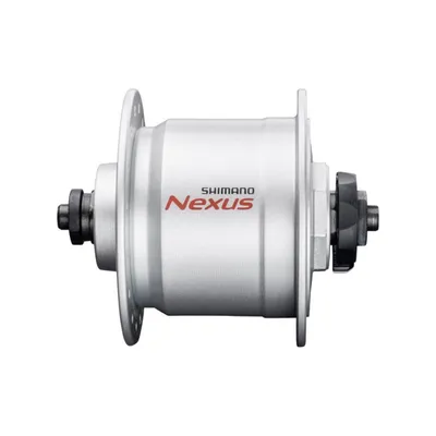 Produktbild von Shimano Nexus DH-C3000-3N Nabendynamo 3 Watt für Felgenbremse/Schnellspanner silber Ausführung 32H