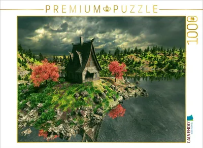 Produktbild von CALVENDO Puzzle Unheilvoll in Alleinlage | 1000 Teile Lege-Größe 64x48cm Foto-Puzzle für glückliche Stunden