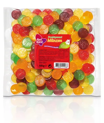 Obrázek produktu pro Red Band ovocné žvýkačky ovocné sladké 5 různých 500g
