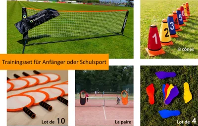 Produktbild von Tennistraining-Set - 12 Tenniszubehöre - für Anfänger oder Schulen ideal !