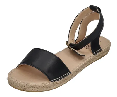 Produktbild von ESPADRIJ L'ORIGINALE Sandalette - NIMES - noir, Größe:40 EU
