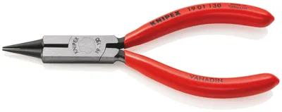 Produktbild von Knipex 19 01 130, Sicherungsringzange, 2 mm, Stoßfest, Dielektrisch, Chrom-Vanadium-Stahl, Kunststoff, Rot