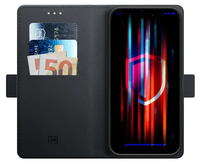 Image de Coque Wallet Case 3MK iPhone 17 Noire