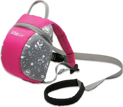 Immagine prodotto di BBLÜV - Päk Zaino con cinturino di sicurezza Rosa