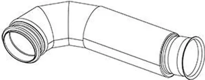 Produktbild von VANSTAR Abgasrohr Auspuffrohr Vorne MP001MN