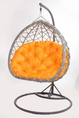 Obrázek produktu pro Záhlavní polštáø na závìsné køeslo 110x100cm Orange | Polštáøky na zahradní nábytek | Polštáøky na Závìsná houpaèka | podlahový polštáø pro dìti