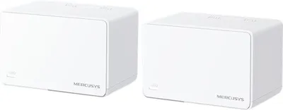 Produktbild von Mercusys AX3000 Whole Home Mesh WiFi 6 System, Weiß, Intern, Mesh-System, 460 m², Dual-Band (2,4 GHz/5 GHz), Wi-Fi 6 (802.11ax)