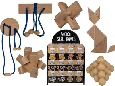 Produktbild von OOTB Holz-Geschicklichkeitsspiel Puzzle