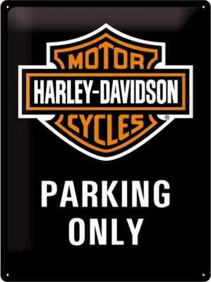 Produktbild von Nostalgic-Art - Blechschild 30 x 40 cm - Harley-Davidson - Parking Only