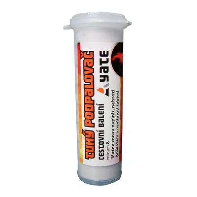 Obrázok produktu pre YATE tuhý alkohol - 6 tabliet v tube