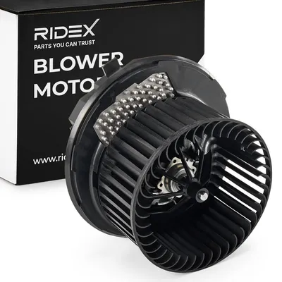 Produktbild von RIDEX 2669I0029 Gebläsemotor Innenraumgebläse für VW GOLF VI (5K1) Golf V Schrägheck (1K1) TOURAN (1T1, 1T2) TIGUAN (5N) Passat Variant (3C5)